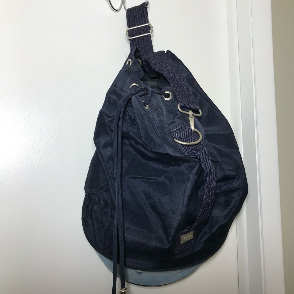 Hugo Boss Perfume Large Travel Tote sling Bag Blue Shoulder/Hand Straps - Picture 3 of 16